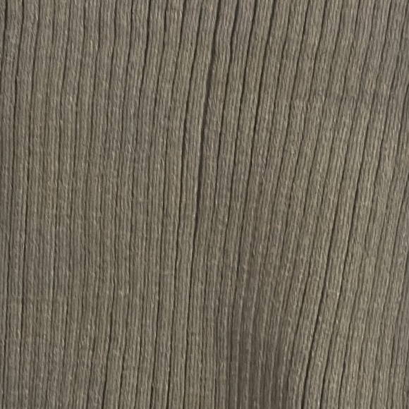 ZARA WOMEN RIBBED KNIT CROP MOCK NECK OLIVE Green TOP SIZE L.NEW WITH TAG - Picture 7 of 7